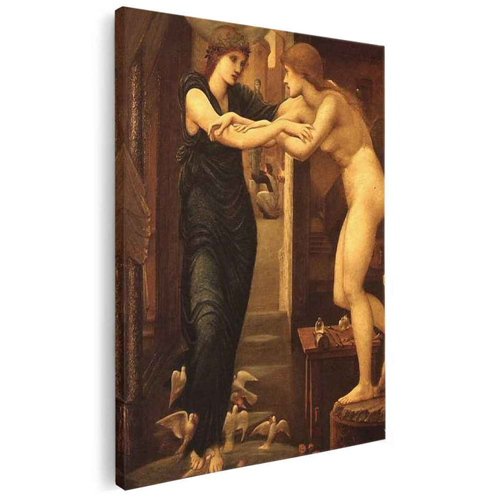 Pygmalion and the Image III: The Godhead Fires (1869) by Edward Burne-Jones