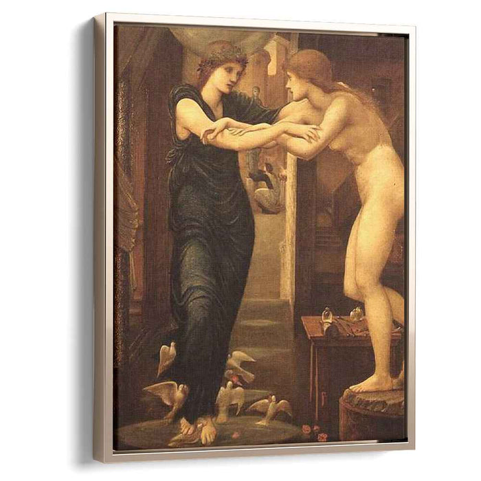 Pygmalion and the Image III: The Godhead Fires (1869) by Edward Burne-Jones