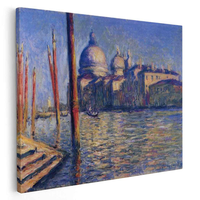 The Grand Canal and Santa Maria della Salute (1908) by Claude Monet