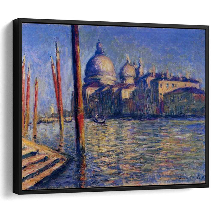 The Grand Canal and Santa Maria della Salute (1908) by Claude Monet