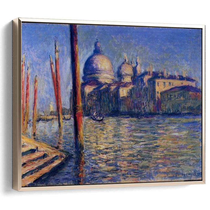 The Grand Canal and Santa Maria della Salute (1908) by Claude Monet