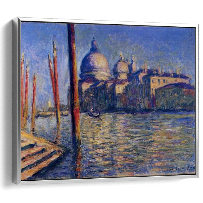 The Grand Canal and Santa Maria della Salute (1908) by Claude Monet