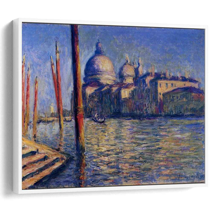 The Grand Canal and Santa Maria della Salute (1908) by Claude Monet