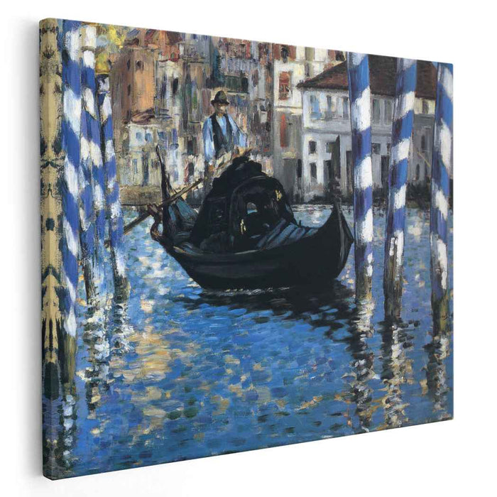 The Grand Canal of Venice (Blue Venice) (1875) by Edouard Manet