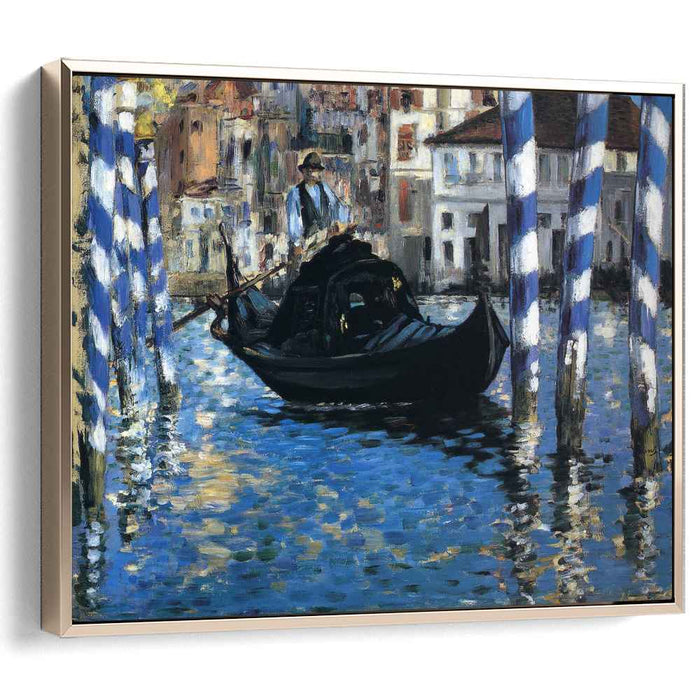 The Grand Canal of Venice (Blue Venice) (1875) by Edouard Manet
