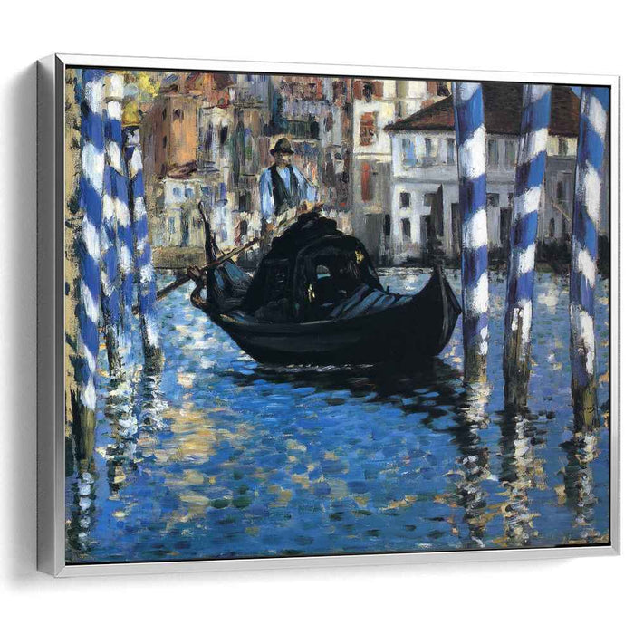 The Grand Canal of Venice (Blue Venice) (1875) by Edouard Manet