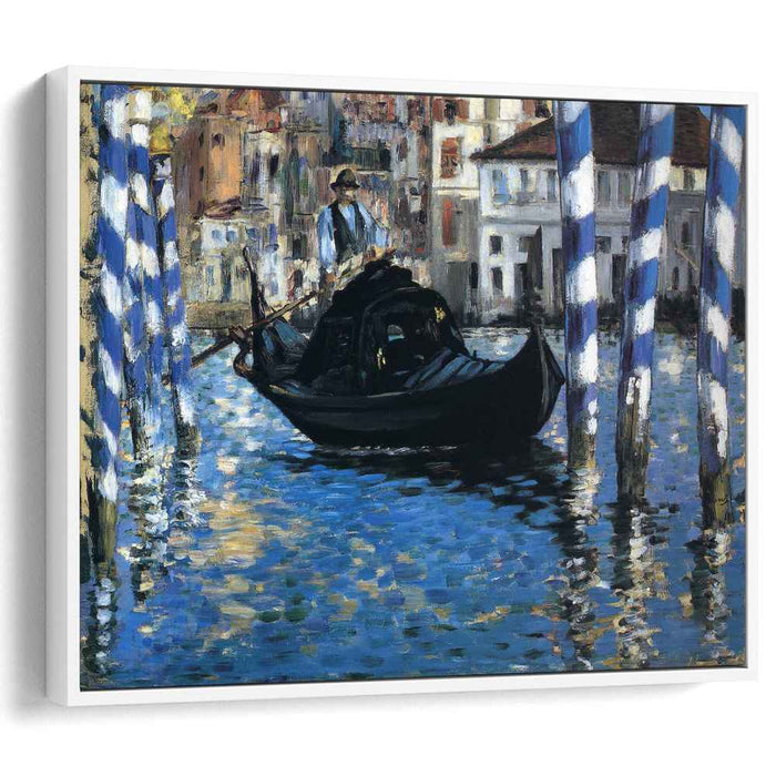 The Grand Canal of Venice (Blue Venice) (1875) by Edouard Manet