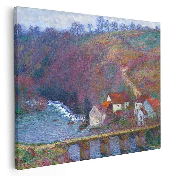 The Grande Creuse by the Bridge at Vervy (1889) by Claude Monet