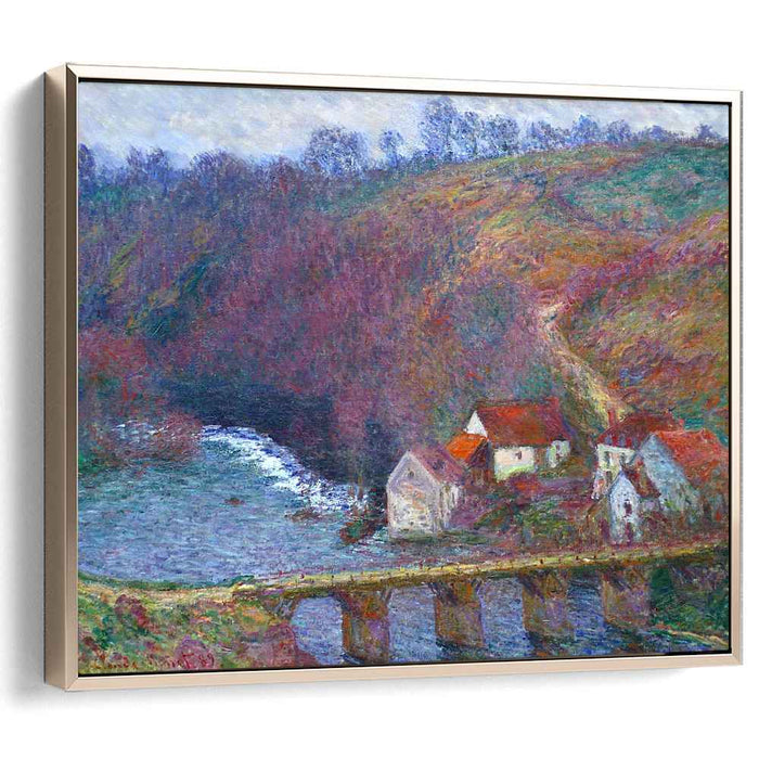 The Grande Creuse by the Bridge at Vervy (1889) by Claude Monet
