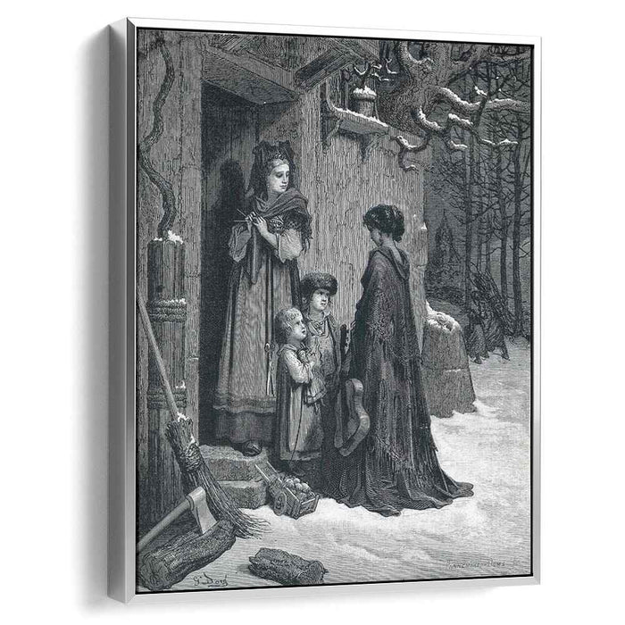 The grasshopper and the ant by Gustave Dore