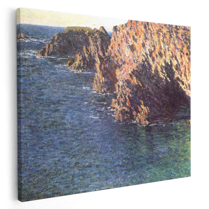 The Grotto of Port-Domois (1866) by Claude Monet