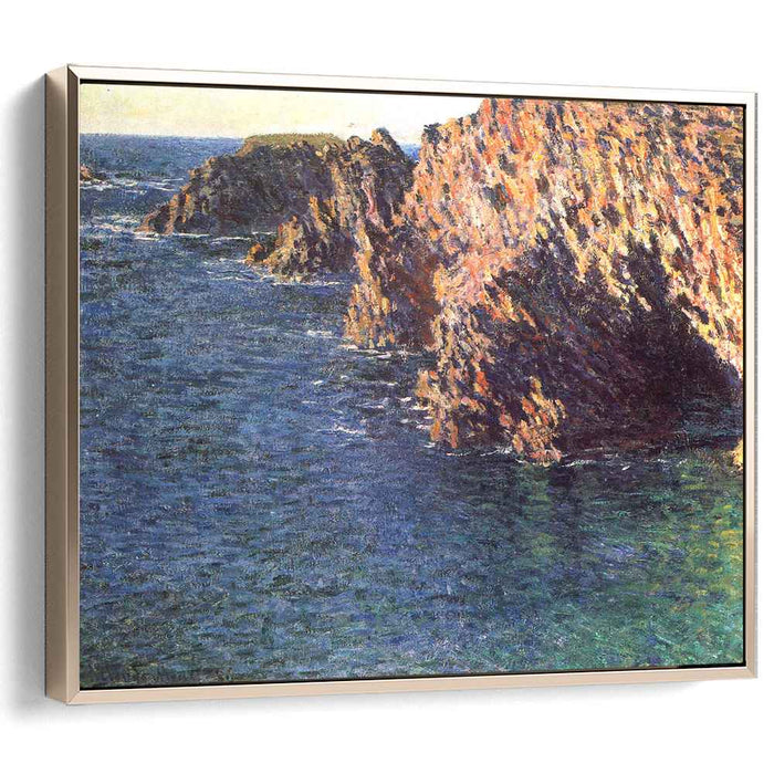 The Grotto of Port-Domois (1866) by Claude Monet