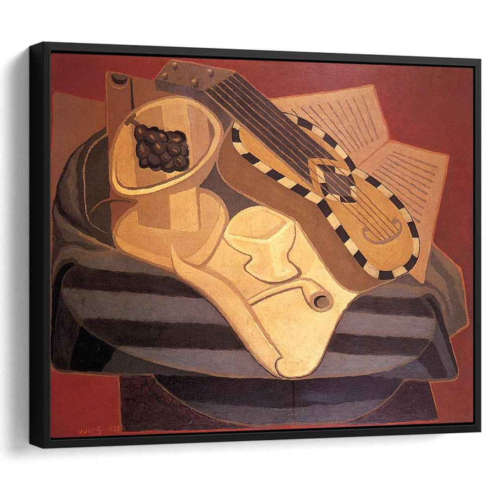 The Guitar with Inlay (1925) by Juan Gris
