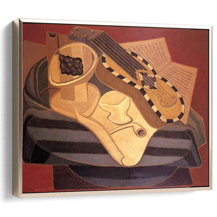 The Guitar with Inlay (1925) by Juan Gris