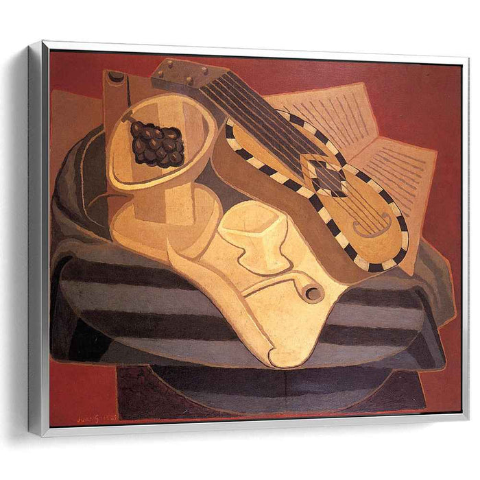 The Guitar with Inlay (1925) by Juan Gris