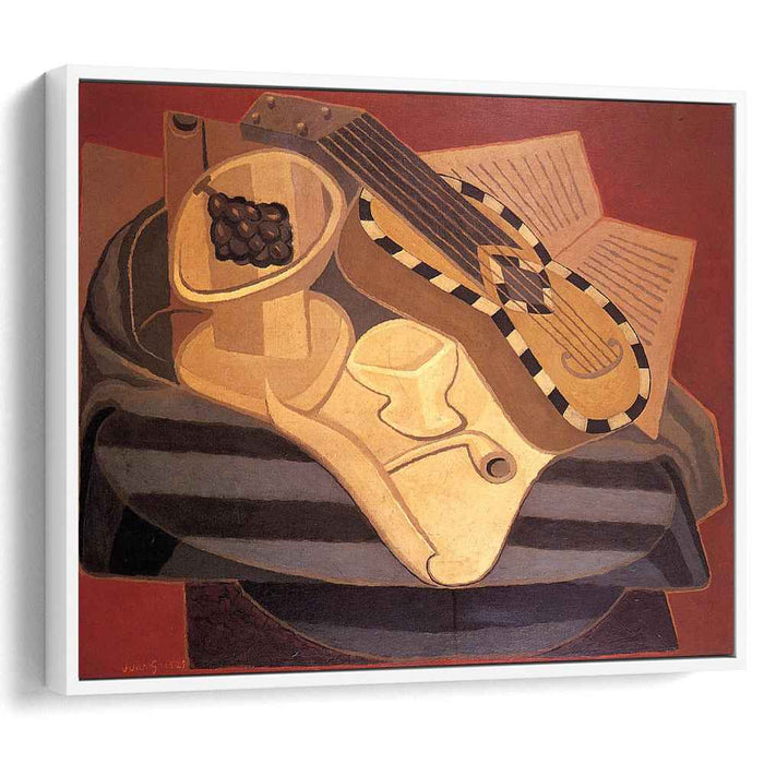 The Guitar with Inlay (1925) by Juan Gris