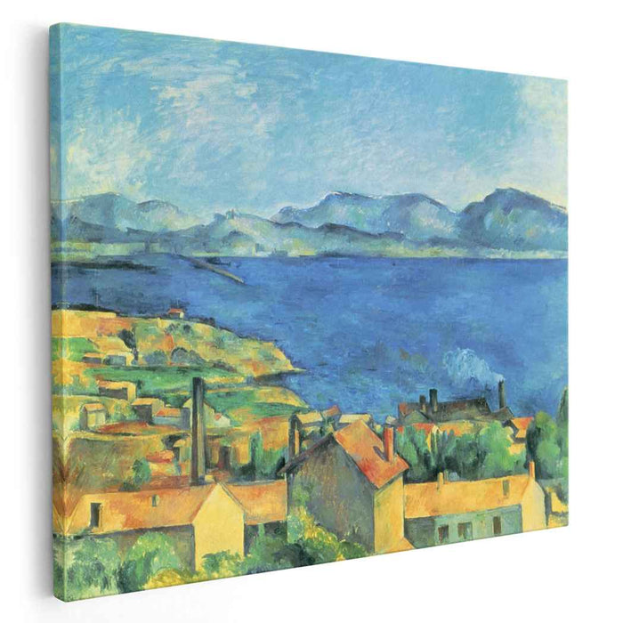 The Gulf of Marseille Seen from L'Estaque (1885) by Paul Cezanne