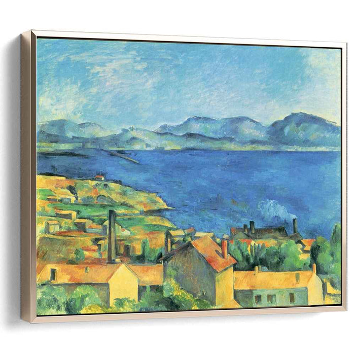 The Gulf of Marseille Seen from L'Estaque (1885) by Paul Cezanne