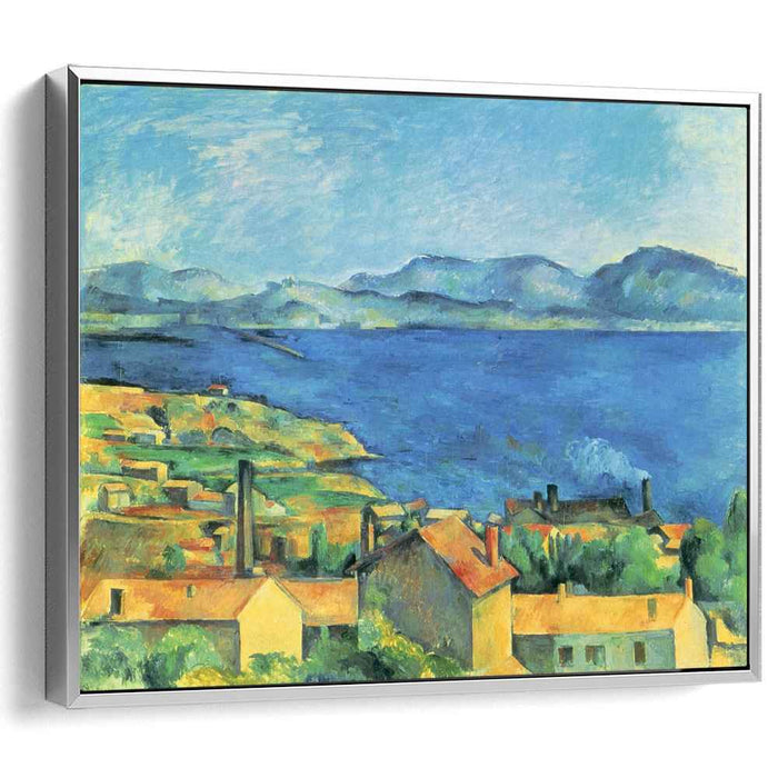 The Gulf of Marseille Seen from L'Estaque (1885) by Paul Cezanne