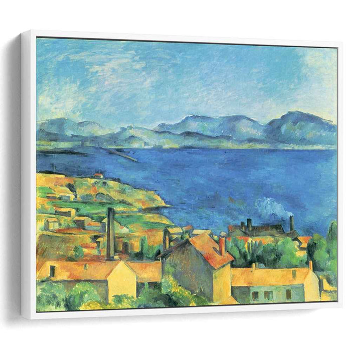 The Gulf of Marseille Seen from L'Estaque (1885) by Paul Cezanne