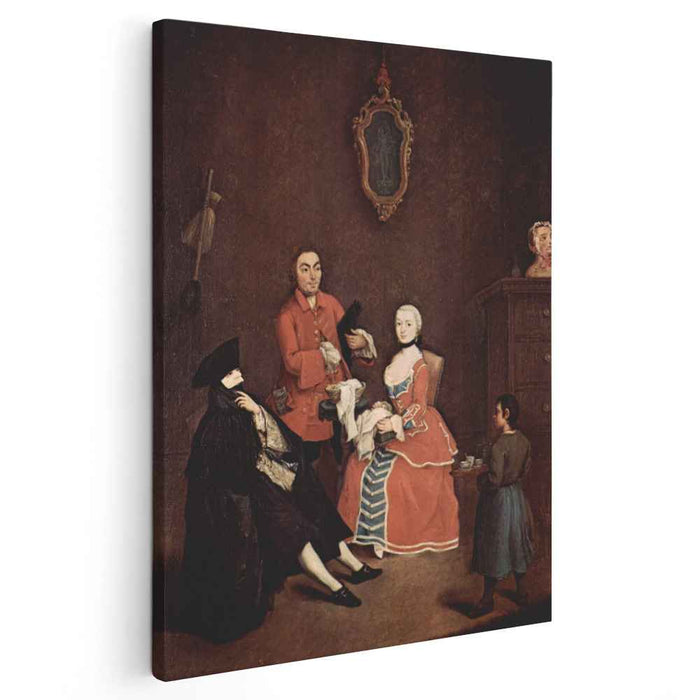 The hairdresser by Pietro Longhi