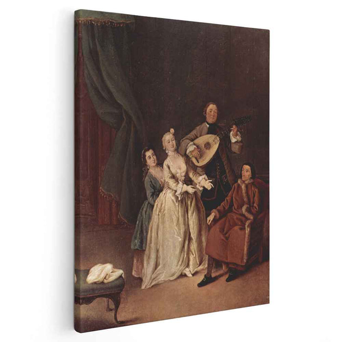 The Family Concert (1760) by Pietro Longhi