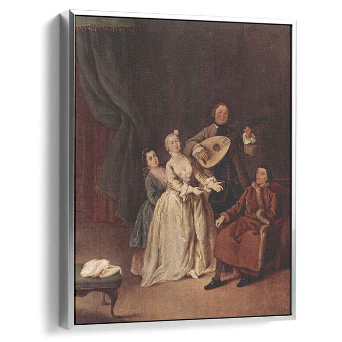 The Family Concert (1760) by Pietro Longhi