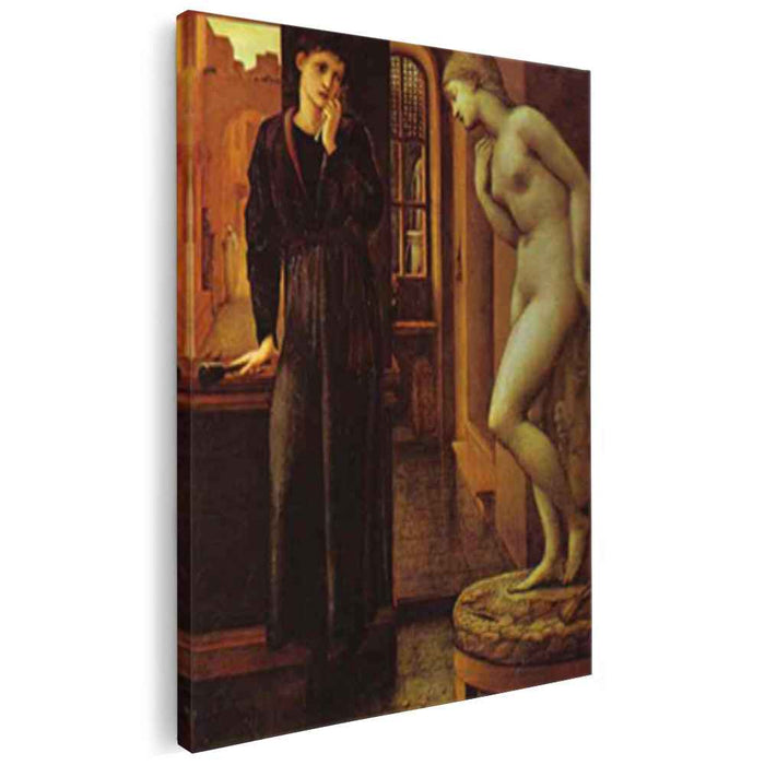 Pygmalion and the Image II: The Hand Refrains (1869) by Edward Burne-Jones