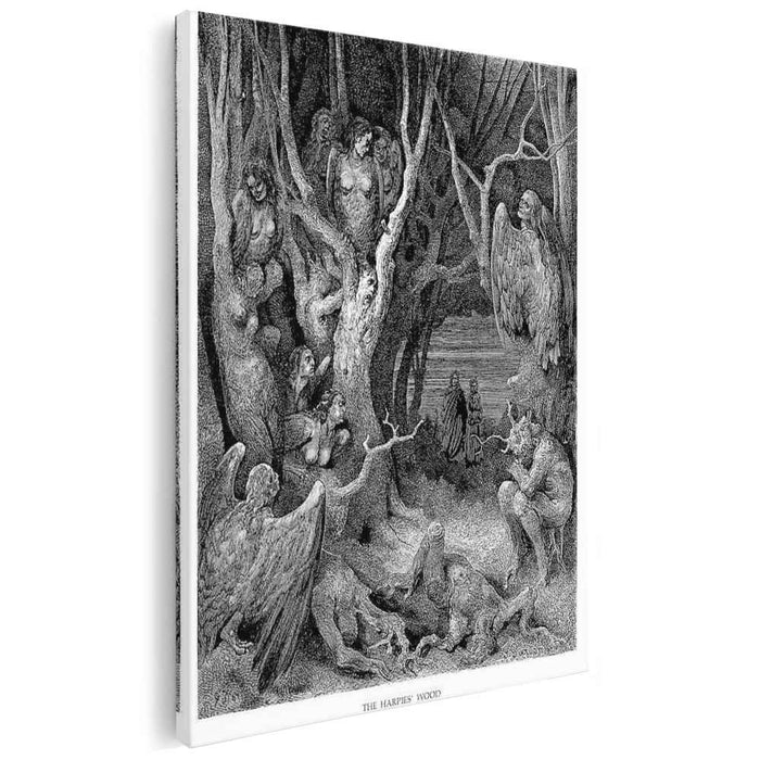 The Hapies' Wood by Gustave Dore