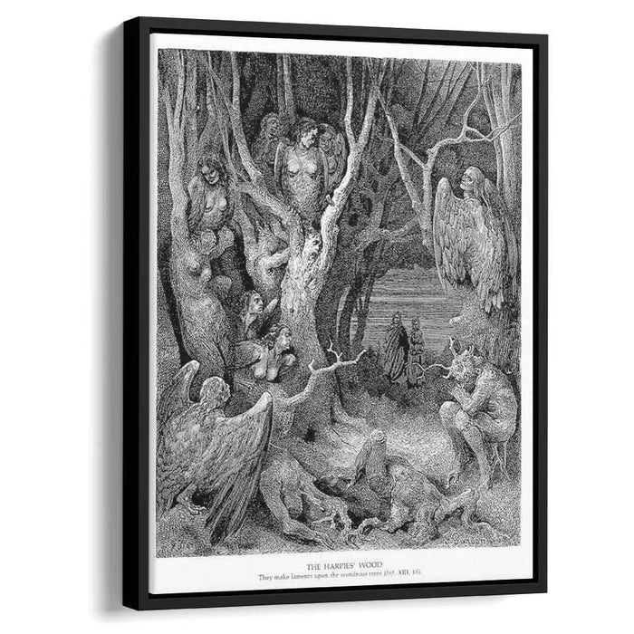 The Hapies' Wood by Gustave Dore