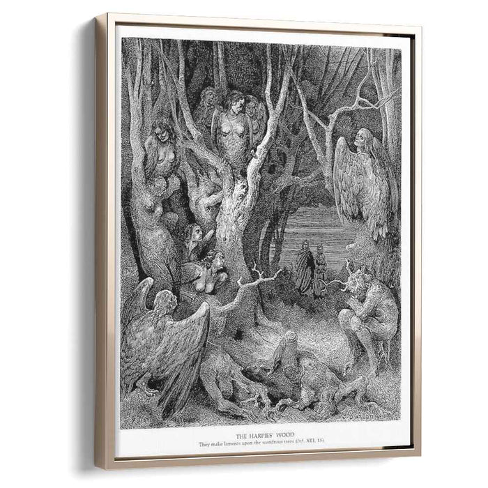 The Hapies' Wood by Gustave Dore