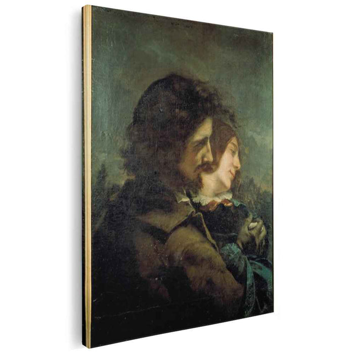The Happy Lovers (1844) by Gustave Courbet