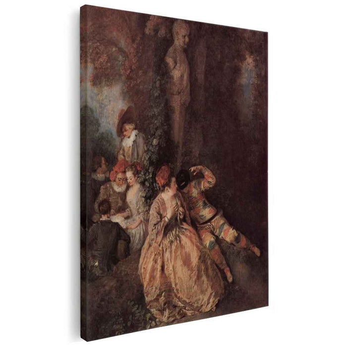 The Harlequin (1716) by Antoine Watteau