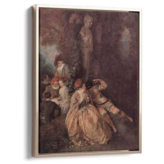 The Harlequin (1716) by Antoine Watteau