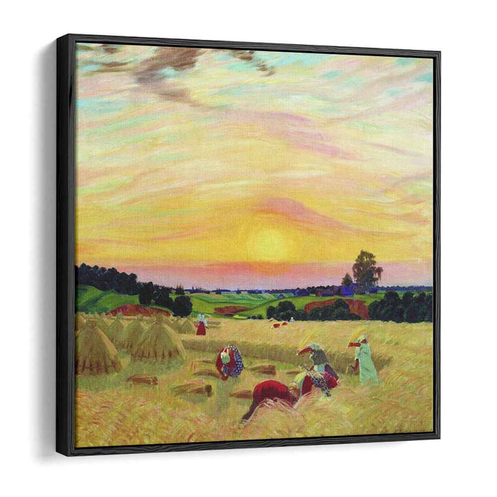 The Harvest (1914) by Boris Kustodiev