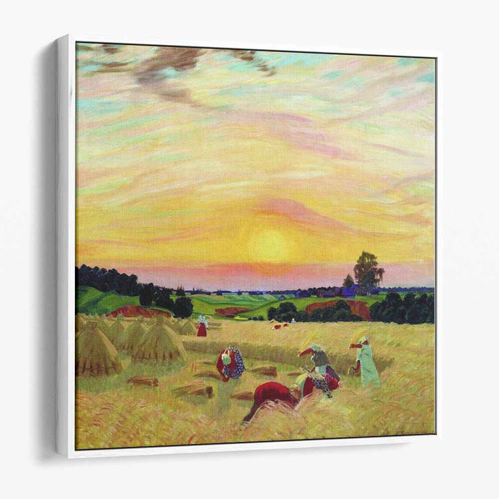 The Harvest (1914) by Boris Kustodiev