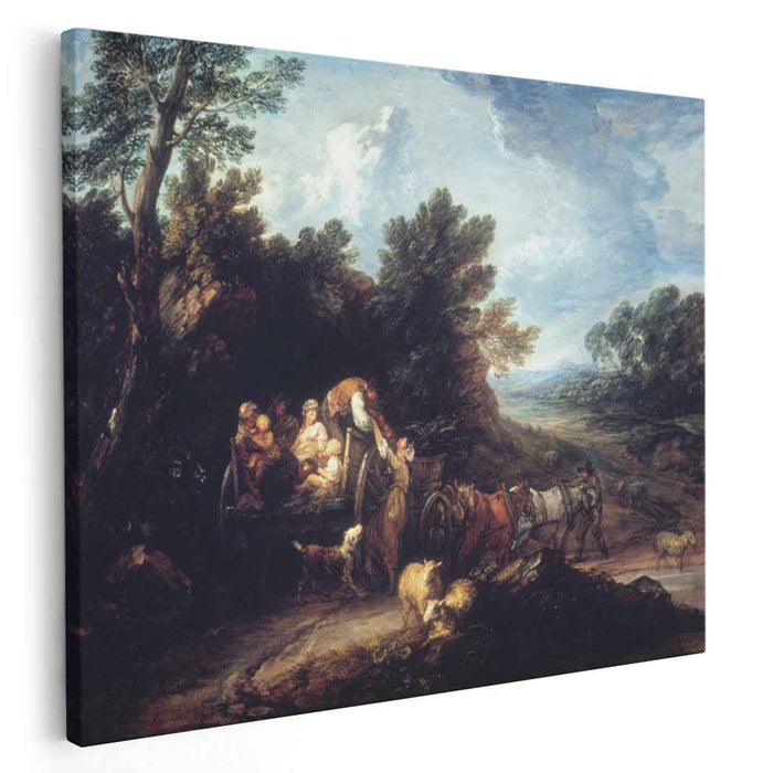 The Harvest Wagon (1784) by Thomas Gainsborough