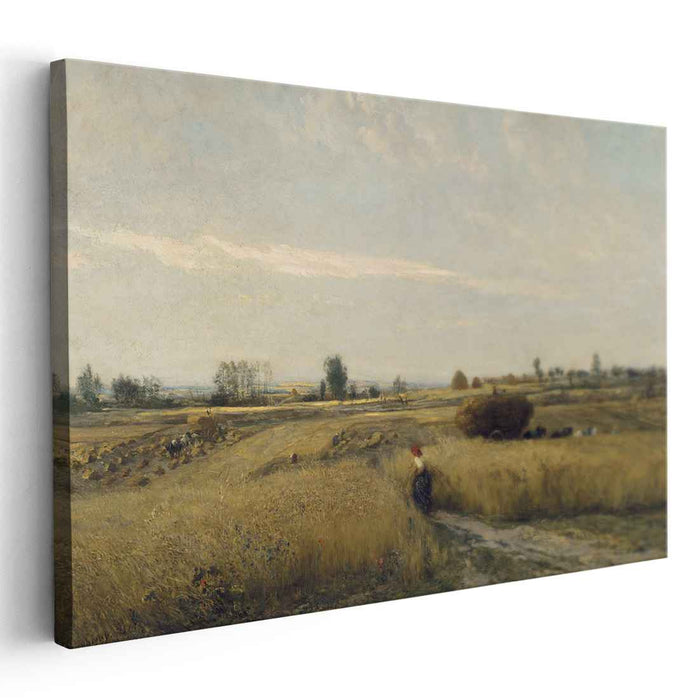 The Harvest (1851) by Charles-Francois Daubigny