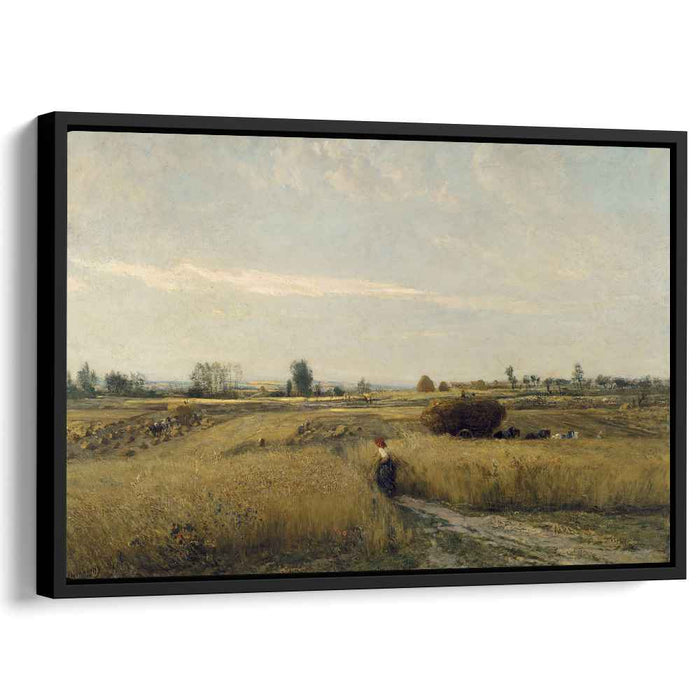 The Harvest (1851) by Charles-Francois Daubigny