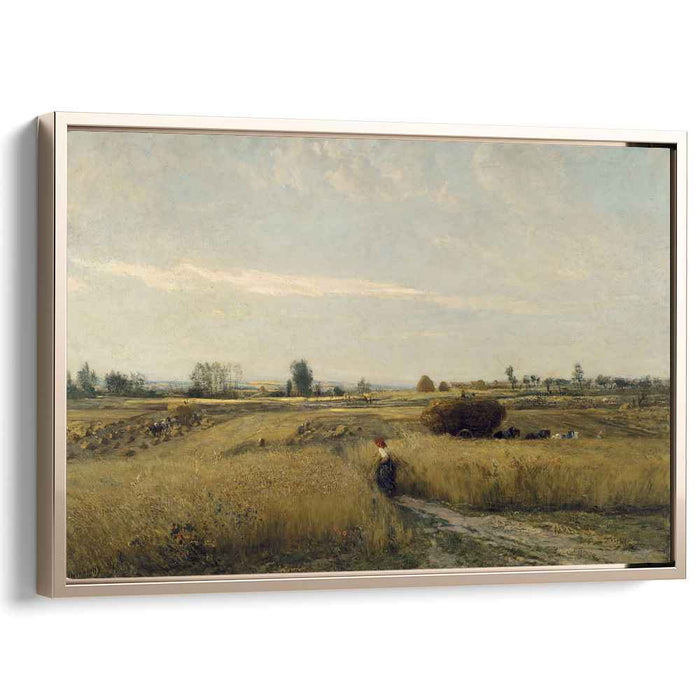 The Harvest (1851) by Charles-Francois Daubigny