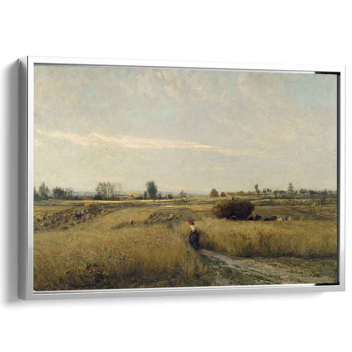 The Harvest (1851) by Charles-Francois Daubigny