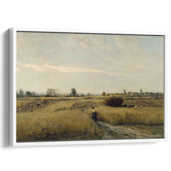 The Harvest (1851) by Charles-Francois Daubigny