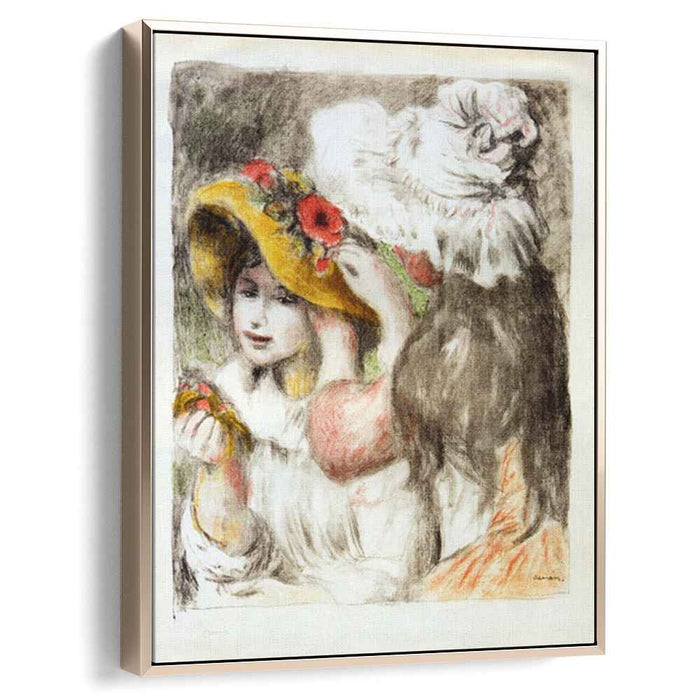 The Hatpin (1898) by Pierre-Auguste Renoir