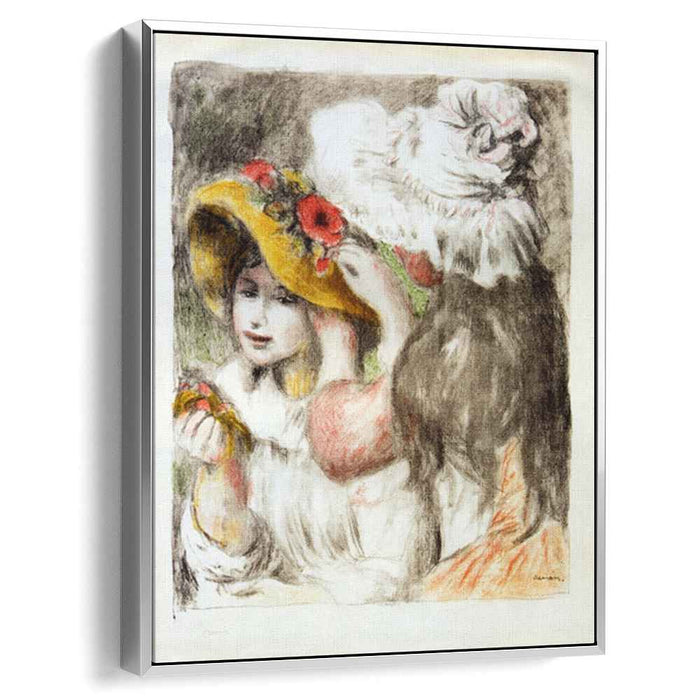 The Hatpin (1898) by Pierre-Auguste Renoir