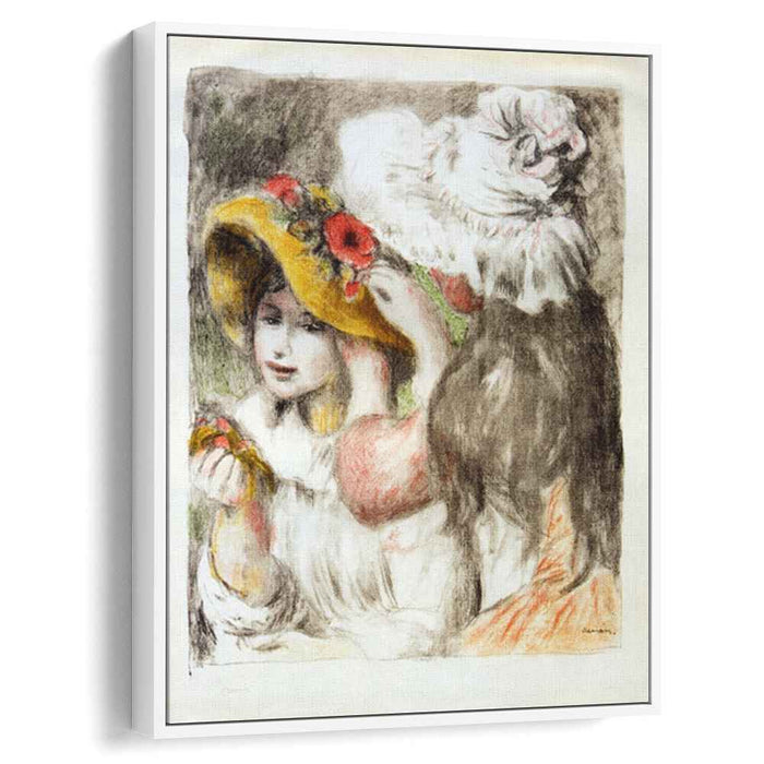 The Hatpin (1898) by Pierre-Auguste Renoir