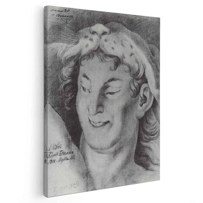 The head of Bacchus (1811) by Karl Bryullov