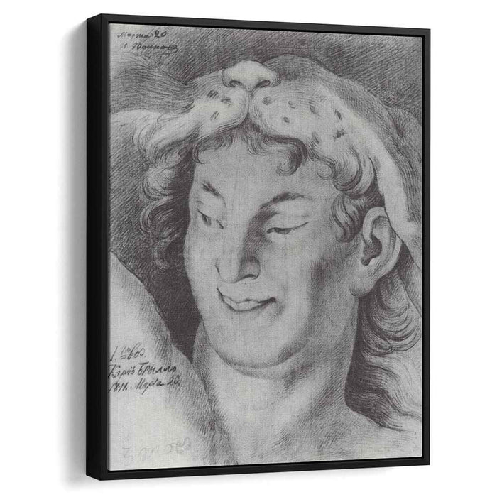 The head of Bacchus (1811) by Karl Bryullov