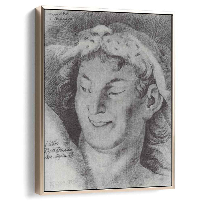 The head of Bacchus (1811) by Karl Bryullov