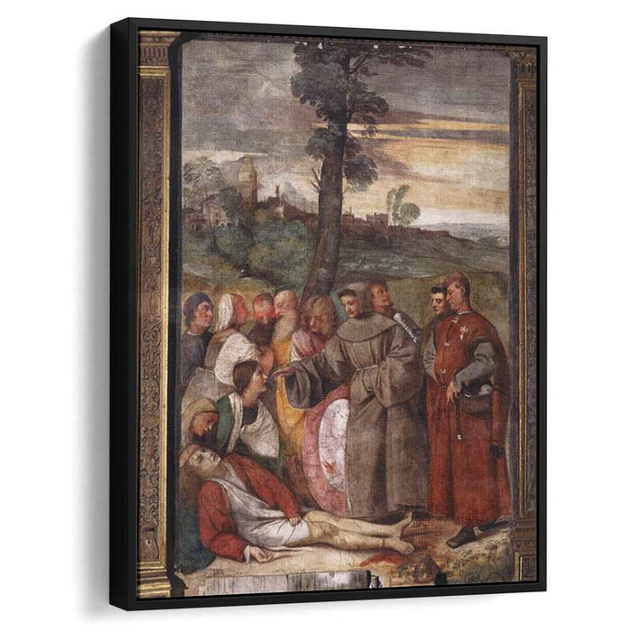 The Healing of the Wrathful Son (1511) by Titian