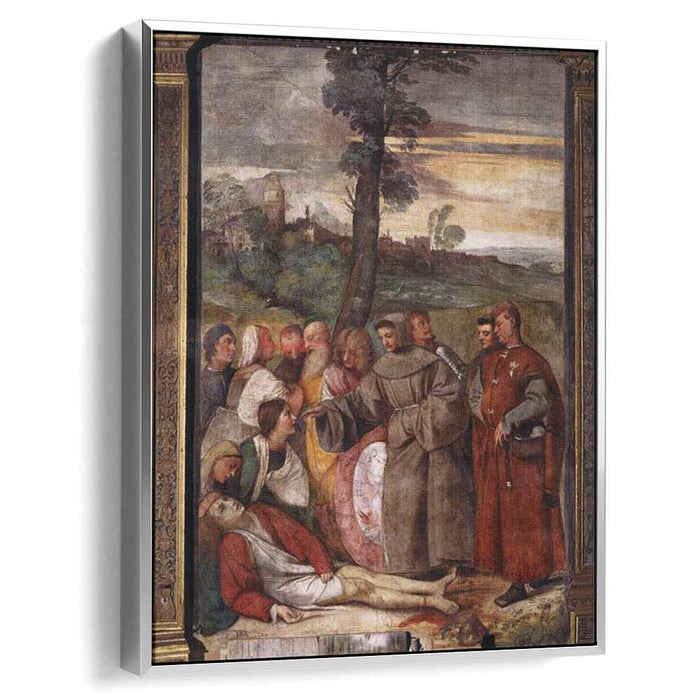 The Healing of the Wrathful Son (1511) by Titian